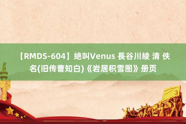 【RMDS-604】絶叫Venus 長谷川綾 清 佚名(旧传曹知白)《岩居积雪图》册页