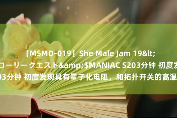 【MSMD-019】She Male Jam 19</a>2008-08-04グローリークエスト&$MANIAC S203分钟 初度发现具有量子化电阻，和拓扑开关的高温量子谷霍尔效应